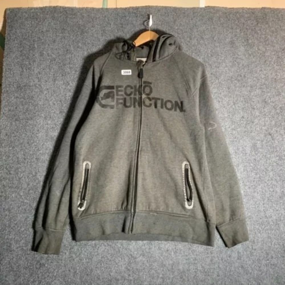 Vintage Ecko Function Hoodie Adult Extra Large Grey Long Sleeve Men's Y2K